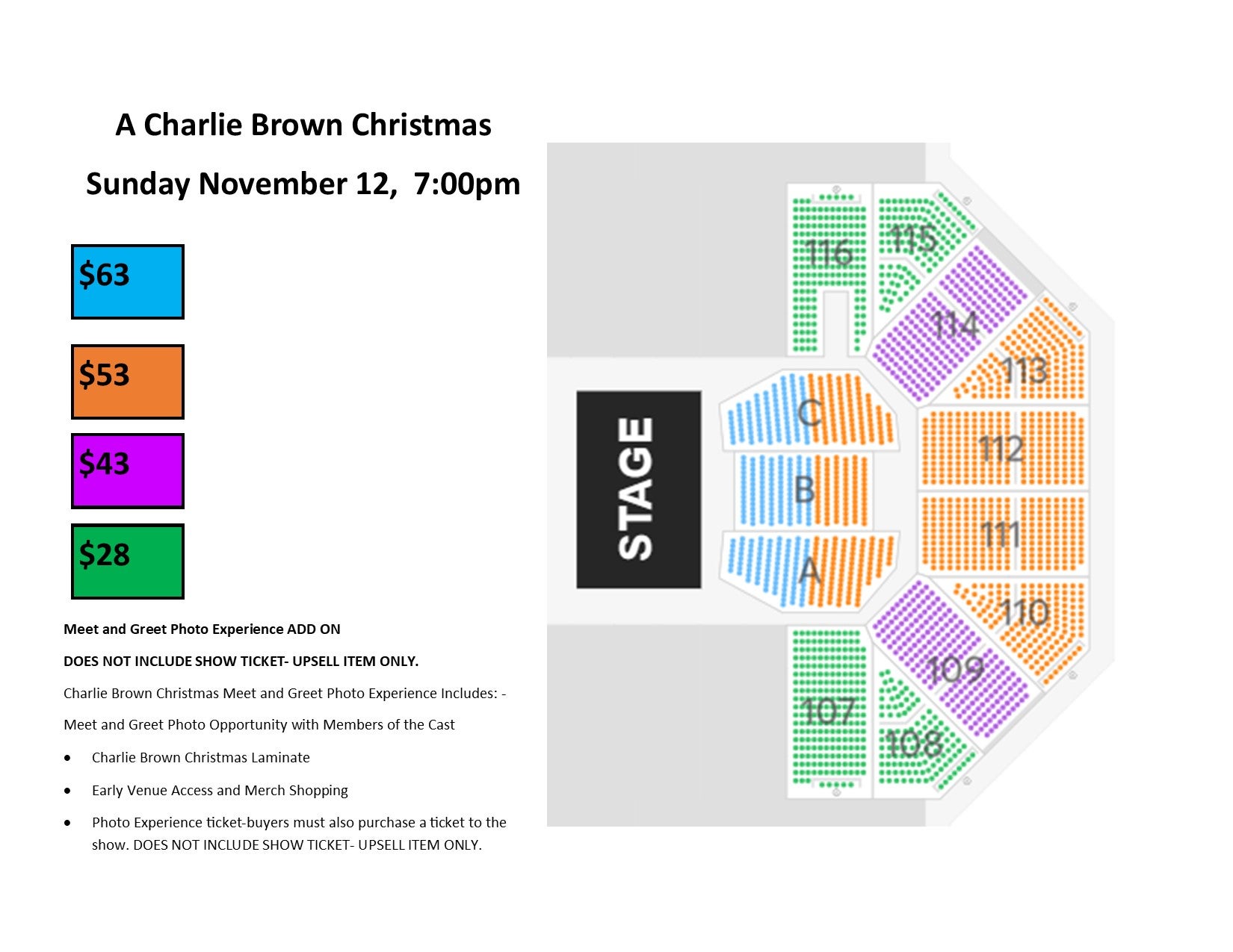 Seating Charts Ford Wyoming Center