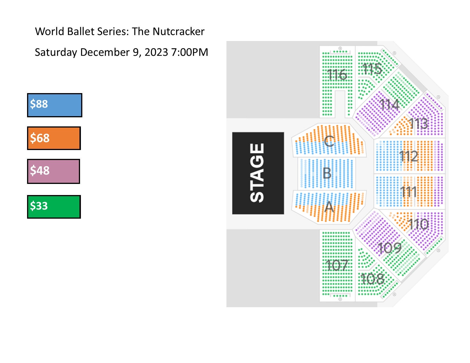 Seating Charts Ford Wyoming Center