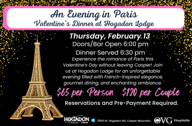 More Info for Valentine's Dinner at Hogadon Lodge